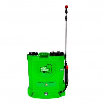 Pompa de stropit (vermonel) cu acumulator 8 Ah, Micul Fermier 12L