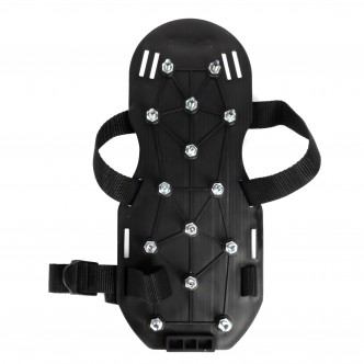 Saboti cu tepi pentru sapa autonivelanta, PVC, 29.5 cm, negru Detoolz 