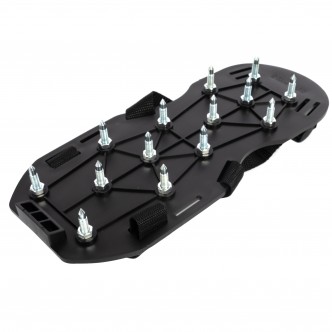 Saboti cu tepi pentru sapa autonivelanta, PVC, 29.5 cm, negru Detoolz 