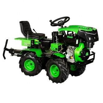 Mini tractor Micul Fermier, 17cp 530cc, motor pe motorina 4T, 4X4, 4 viteze, pornire electrica, 2 cutii de viteze, sistem hidraulic Mini tractor Micul Fermier, 17cp 530cc, motor pe motorina 4T, 4X4, 4 viteze, pornire electrica, 2 cutii de viteze, sistem hidraulic