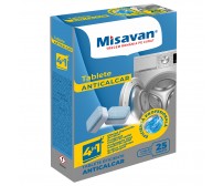 Tablete anticalcar pentru masina de spalat rufe Misavan 4in1 25 tablete