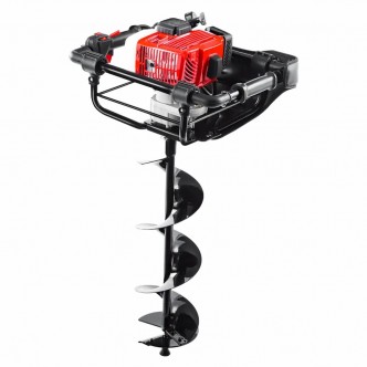 Motoburghiu de pamant Rotakt MTBG52 + Burghie de 100 mm și 200 mm