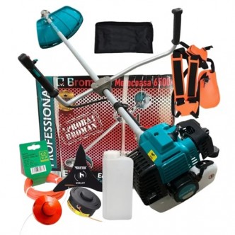 Motocoasa Broman Profesional 6000+, 5200 CC, 8 CP, 6000 RPM, cu 7 accesorii incluse Motocoasa Broman Profesional 6000+, 5200 CC, 8 CP, 6000 RPM, cu 7 accesorii incluse
