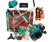 Motocoasa Broman 6200+, 7 Accesorii, 8.3 CP, 5200 CC, 9000 RPM, 6200W, cu motor in 2 timpi