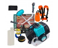 Motocoasa pe benzina Broman Profesional 5900+, 7.8 Cp, 4 accesorii incluse