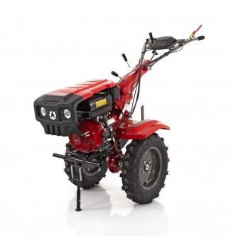 Motocultor pe benzina 10 CP, PORNIRE ELECTRICA, transmisie pinioane, carcasa fonta 2 prize de putere, Rotakt Ghepard RO10RE-2P