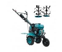 Motocultor pe benzina TOTAL TGC5001, 6.5 CP, latime lucru 90 cm, cu roti si freze