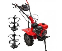 Motocultor Rotakt RO101RS Agile Roti 5.00-8 motor 7 CP transmisie pinioane, benzina 2+1 viteze latime lucru 56-90 cm freze