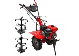 Motocultor Rotakt RO101RS Agile Roti 5.00-8 motor 7 CP transmisie pinioane, benzina 2+1 viteze latime lucru 56-90 cm freze