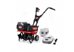 Pachet Motocultor cu 1 acumulator 52 V, 4Ah si statie de incarcare Rotakt Pulsar RO40