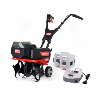 Pachet Motocultor cu 2 acumulatori 52 V, 4Ah si statie de incarcare Rotakt Pulsar RO40