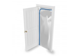 Perdea de praf pentru zugraveli si renovari 120 x 220 cm, fermoar, DEDRA BH1060