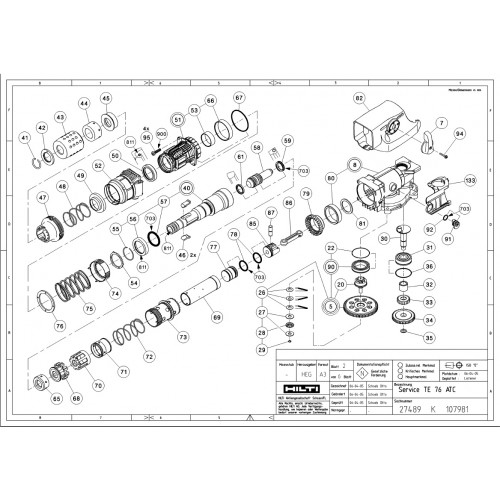 hilti te 76 atc parts diagram hilti te 76 atc parts diagram