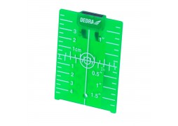 Placuta de tintire pentru telemetre si dispozitive laser, Dedra, verde