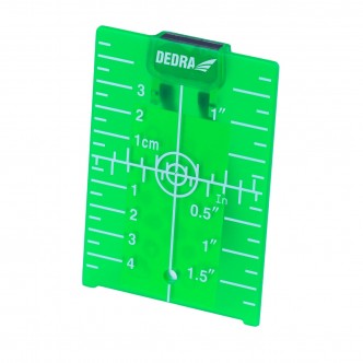 Placuta de tintire pentru telemetre si dispozitive laser, Dedra, verde