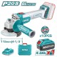 POLIZOR UNGHIULAR - LI-ION - 20V - 115MM (INCLUDE ACUMULATOR SI INCARCATOR) TOTAL