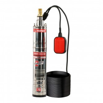 Pompa de apa submersibila cu plutitor, 900W, debit 1800 l/ora, inaltime refulare 50 m Elefant 3.5QGD1-50-0.37F Pompa de apa submersibila cu plutitor, 900W, debit 1800 l/ora, inaltime refulare 50 m Elefant 3.5QGD1-50-0.37F