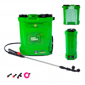 Pompa de stropit cu acumulator 8Ah, Micul Fermier 10L
