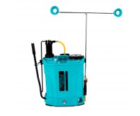 Pompa de stropit (vermonel) 2 in 1 acumulator 8 Ah si manuala, cu pulverizator dublu Detoolz 16L