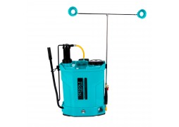 Pompa de stropit (vermonel) 2 in 1 acumulator 8 Ah si manuala, cu pulverizator dublu Detoolz 16L