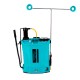 Pompa de stropit (vermonel) 2 in 1 acumulator 8 Ah si manuala, cu pulverizator dublu Detoolz 16L