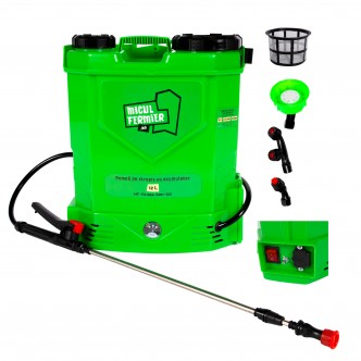 Pompa de stropit (vermonel) cu acumulator 8 Ah, Micul Fermier 12L
