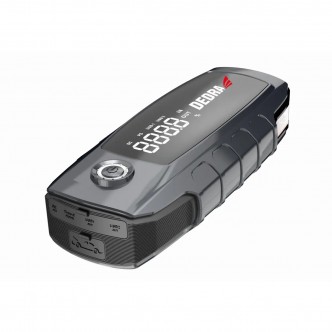 Power-bank cu funcție de pornire a motorului DEDRA DEPP1600, Li-Ion 16000mAh, ecran LCD