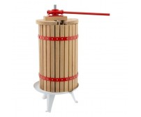 Presa manuala - Teasc ROTOR FP-30, 30 L, cuva Ø30,5 cm, lemn masiv de stejar, fonta si otel