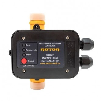 Prescontrol automat Hidrofor (Inlocuieste Vasul de expansiune ) RWPC-1, 1.1KW, 1.5 bar ROTOR Prescontrol automat Hidrofor (Inlocuieste Vasul de expansiune ) RWPC-1, 1.1KW, 1.5 bar ROTOR