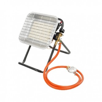 Radiator de butelie pe GPL BÖHM BF-009D-02, 4,5 kW , 20-80 m², Regulator GPL + Furtun GPL 1,5 m