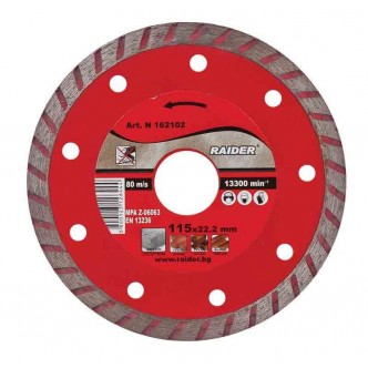 Disc diamantat Turbo 115x22.2mm RD-DD05