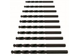 Set burghie 10pcs. Ø1, 2, 3, 4, 5, 6, 7, 8, 9, 10mm HSS-R Se