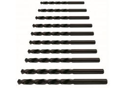 Set burghie 10pcs. Ø1, 2, 3, 4, 5, 6, 7, 8, 9, 10mm HSS-R Se