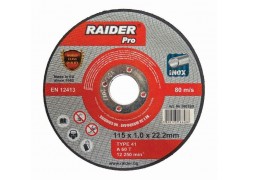 Disc pentru taiat metal 115х1.0х22.2mm INOX RDP