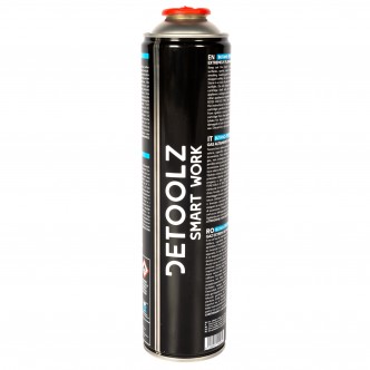 Rezerva gaz Detoolz 330g cu valva si filet 7/16"