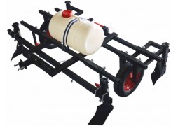 Dispozitiv pentru intins folie de mulcire pentru motocultor