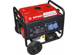 Generator de curent monofazat pornire electrica ROGE8500D + ATS, 8.5 kW Rotakt