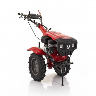 Motocultor pe benzina 10 CP, PORNIRE ELECTRICA, transmisie pinioane, carcasa fonta 2 prize de putere, Rotakt Ghepard RO10RE-2P