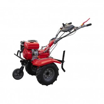 Motocultor pe benzina 8 CP, transmisie pinioane, carcasa fonta cu kit de capotare, Rotakt Titan RO110RV (NU INCLUDE CAPOTA)