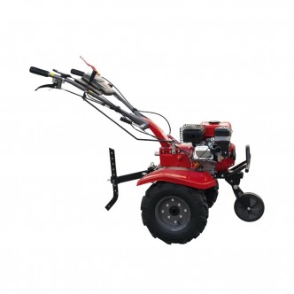 Motocultor pe benzina 8 CP, transmisie pinioane, carcasa fonta cu kit de capotare, Rotakt Titan RO110RV (NU INCLUDE CAPOTA)