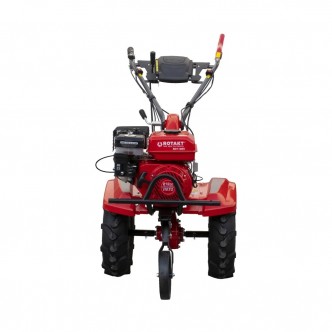 Motocultor pe benzina 8 CP, transmisie pinioane, carcasa fonta cu kit de capotare, Rotakt Titan RO110RV (NU INCLUDE CAPOTA)