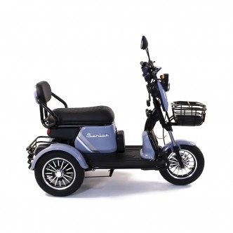 Triciclu Electric Rotakt Senior Motor 1000W Viteza25 km/h Autonomie 62 km Baterie plumb-acid 60V 20Ah Greutate maxima 187 kg, FARA PERMIS