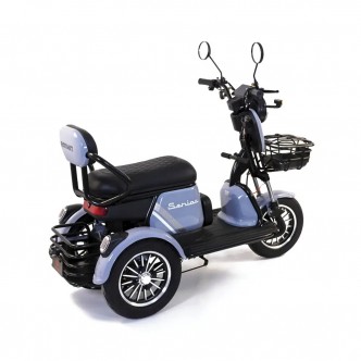 Triciclu Electric Rotakt Senior Motor 1000W Viteza25 km/h Autonomie 62 km Baterie plumb-acid 60V 20Ah Greutate maxima 187 kg, FARA PERMIS
