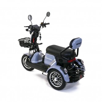 Triciclu Electric Rotakt Senior Motor 1000W Viteza25 km/h Autonomie 62 km Baterie plumb-acid 60V 20Ah Greutate maxima 187 kg, FARA PERMIS