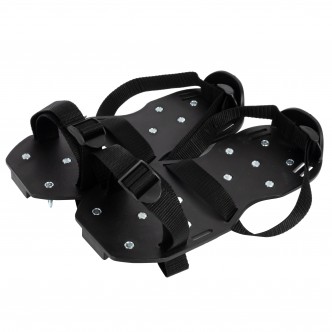 Saboti cu tepi pentru sapa autonivelanta, PVC, 29.5 cm, negru Detoolz 