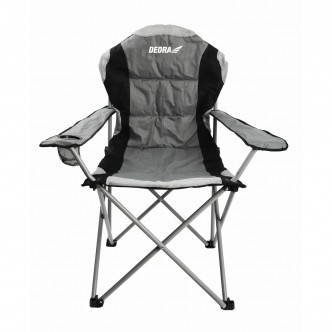 Scaun de camping pliabil DEDRA N1026 cu umplutura, dimensiuni 90x58x110 cm, Greutate maxima 110 kg