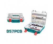 Set 357 piese pentru mini polizor (biax) TOTAL Set 357 piese pentru mini polizor (biax) TOTAL