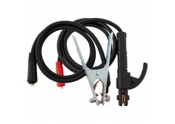 Set cablu cu cleste de sudura cablu cu cleste de masa pentru invertor de sudura,16 mm2 , 300A Rotor Set cablu cu cleste de sudura cablu cu cleste de masa pentru invertor de sudura,16 mm2 , 300A Rotor