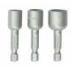 Set de chei tubulare magnetice 3buc: 8,10,13 x 48mm, 1/4'' Dedra