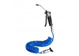 Set pistol pentru suflat cu furtun 5m spiralat ¼"M&F